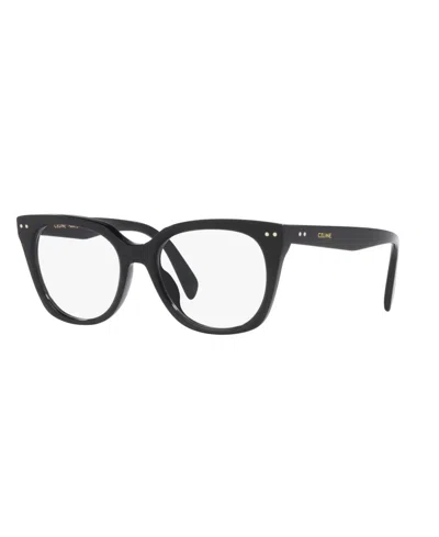Celine Women's Cl50116i Polarized Eyeglasses, Cl000365 In Black Shiny