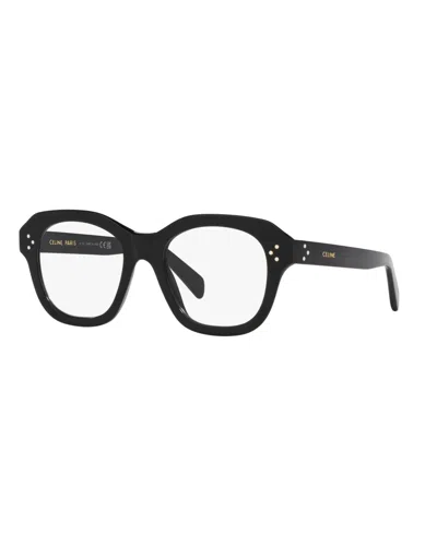 Celine Women's Cl50124i Polarized Eyeglasses, Cl000379 In Black Shiny