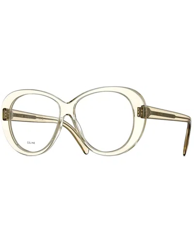Celine Women's Cl50150i57057 57mm Optical Frames In Brown