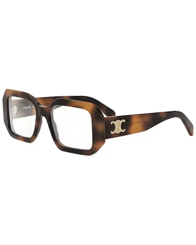 Celine Women's Cl50155i 53mm Optical Frames In Brown