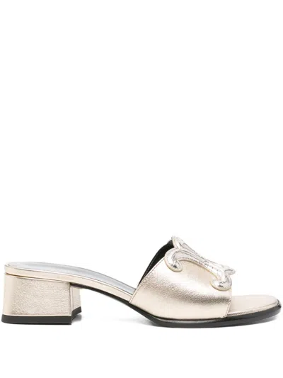 Celine Women Clemence Ciaabttina T 40 Sandalo Con Tacco In Multi