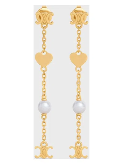 CELINE WOMEN'S COEUR CHARMS EARRINGS