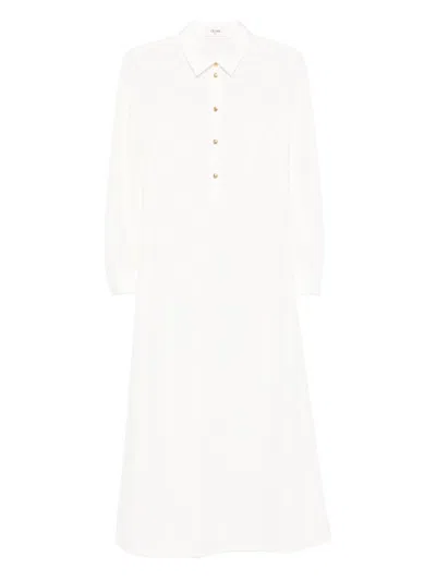 Celine Women Collo Polo Abito Lungo M/l In Multi