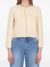 Celine Women Cropped Jacket In Multicolor