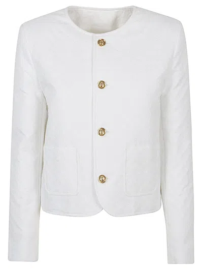 CELINE CELINE WOMEN COTTON SINGLE-BREASTED JACKET