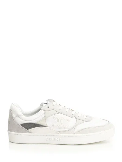 Celine Women Trainer Leather Sneakers In Multi