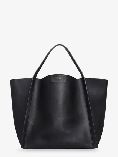 Celine Medium Cube Bag In Supple Calfskin In Black