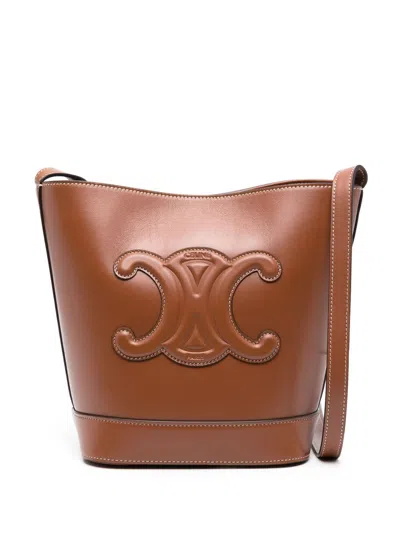 Celine Women Cuir Triomphe Bucket Bag