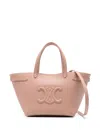 Celine Mini Cabas Anais Cuir Triomphe In Grained Calfskin In Multicolor