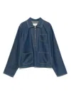 Celine Women Denim Cotton Shirt