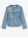 Celine Women Denim Jacket In Blue