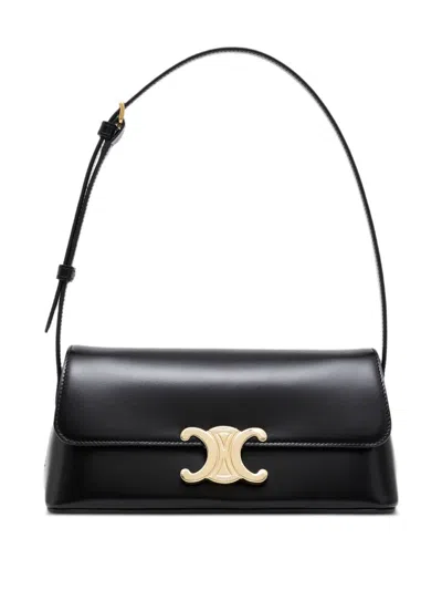 Celine Women Diane Leather Shoulder Bag In Multi