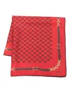 Celine Women Do Not Delete  Foulard In Red