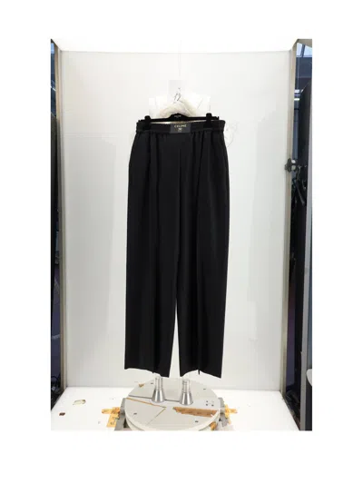 Celine Women Elastic Waist Trousers In Multi