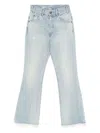 Celine Women Flared Leg Denim Jeans