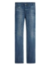 Celine Women Marco Jeans In Denim With Dark Union Wash In Blue
