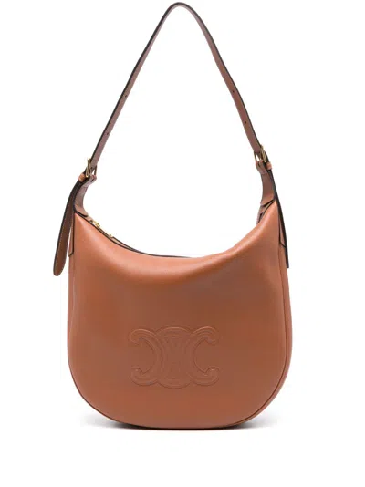 Celine Women Heloise Medium Leather Shoulder Bag