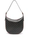 Celine Women Heloise Triomphe Canvas Medium Shoulder Bag In Multi