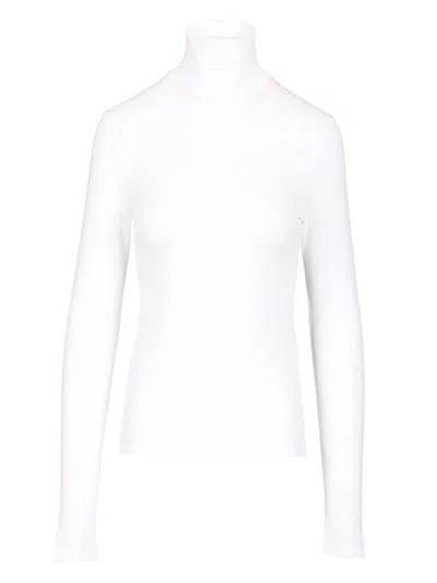 Celine Women High-neck Top In White