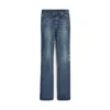Celine Cotton Mid-waist Jeans In Denim