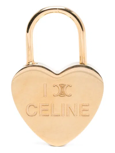 Celine Women I Love  Padlock In Gold