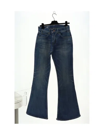 Celine Women Jeans Marco In Blue
