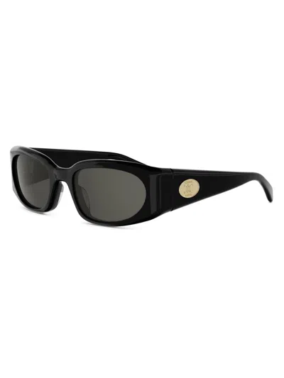 Celine Women's Journey 55mm Rectangular Sunglasses In Black