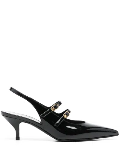 CELINE CELINE WOMEN JUDY PATENT LEATHER PUMPS