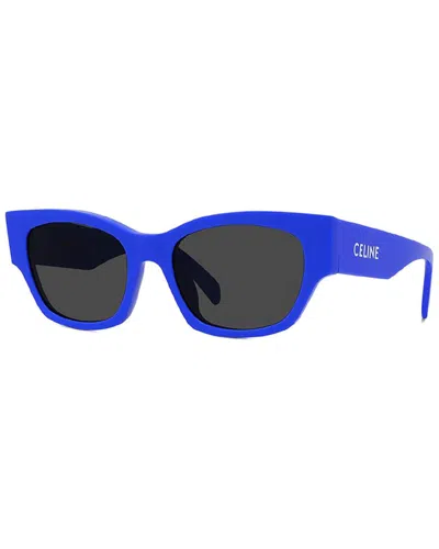 Celine Women's L40197u 54mm Sunglasses In Blue