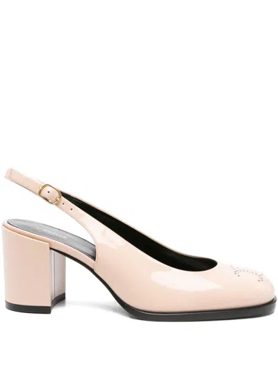 Celine Women Lily Leather Pumps In Multi