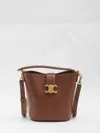 Celine Women Louis Small Bucket Bag In Brown