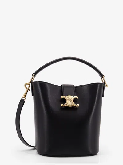 Celine Women Louise Small Leather Bucket Bag