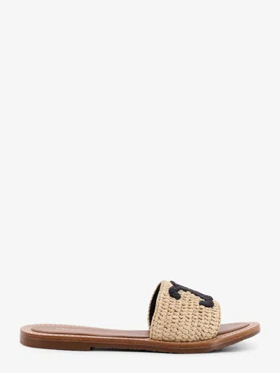 Celine Women Lympia Rafia Sandals