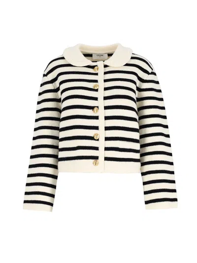 CELINE CELINE WOMEN MARINIÈRE' STRIPED SWEATER