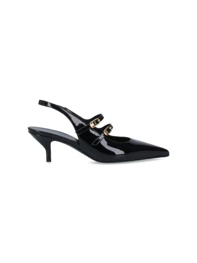 CELINE CELINE WOMEN MARY JANE SLINGBACK PUMPS
