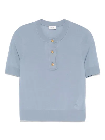 Celine Women M/c Maglia G.collo