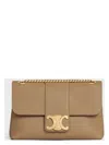 Celine Medium  Victoire Bag In Supple Grained Calfskin In 18ae