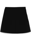 Celine Double-sided Trapezoidal Skirt In Multicolor
