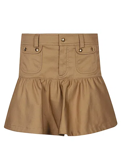 Celine Women Mini Skirt In Multi