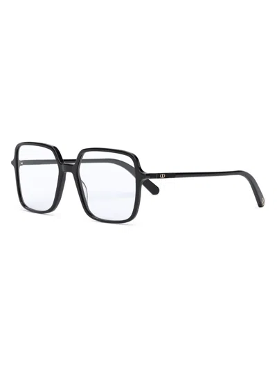 Celine Women's Minicdo S2i 48mm Square Eyeglasses In Black