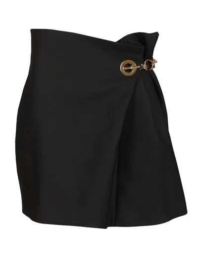 Celine Women Mohair Wool Shorts In Black