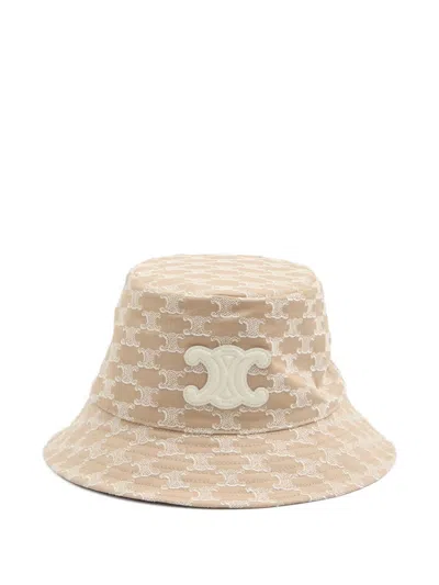 CELINE CELINE WOMEN MONOGRAM BUCKET HAT