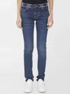 Celine Women Néo Skinny Jeans In Blue