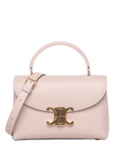Celine Women Nino Teen Leather Handbag In Multi