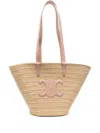 Celine Women Panier Media Borsa Shopping In Multicolor