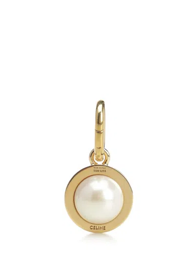 Celine Women Pearl Charms In Gold