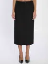 Celine Women Pencil Skirt In Black