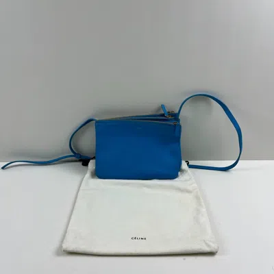 Celine Women Pre-loved Bag Very Good Condition In Blue