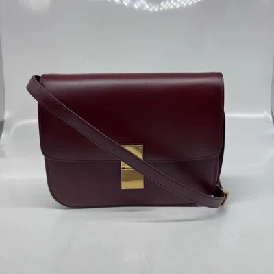 Celine Women Pre-loved Bag Very Good Condition In Red