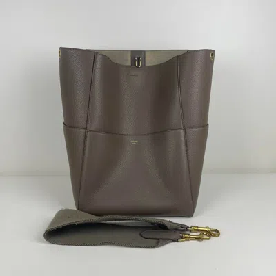 Celine Women Pre-loved Bag Very Good Condition In Gray
